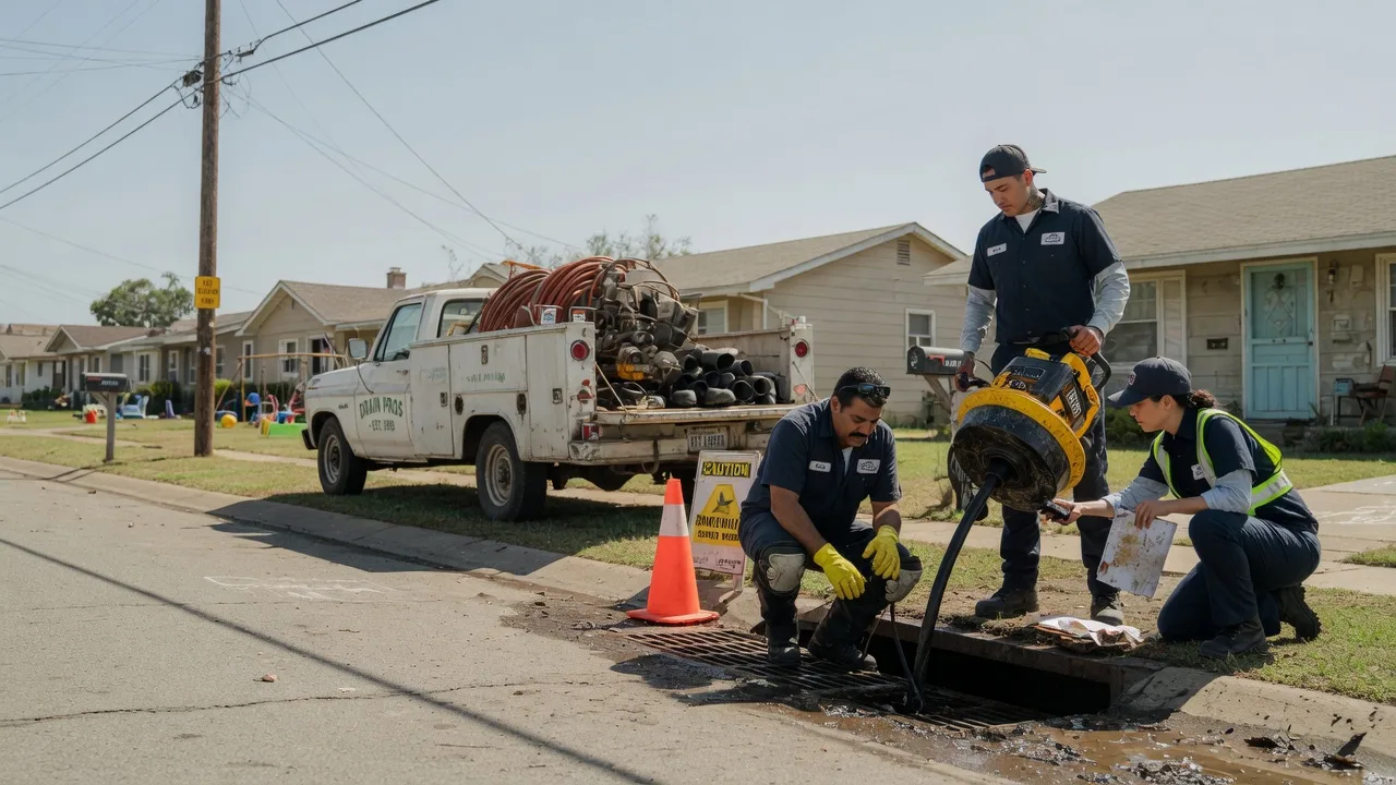 Drain Cleaning in Mobeetie, TX near me